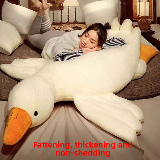 Big White Goose Pillow