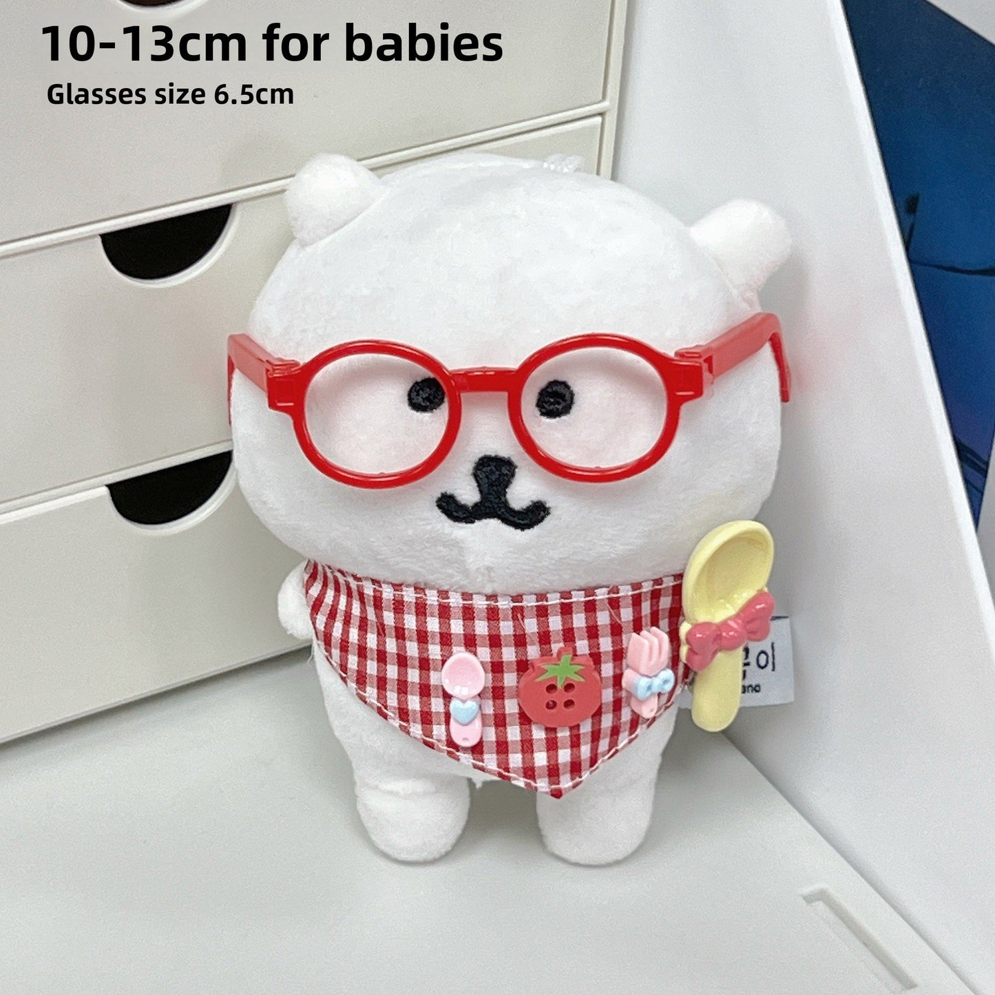 Cute Bear Doll Outfit Sets for 10-13cm Plush Toys