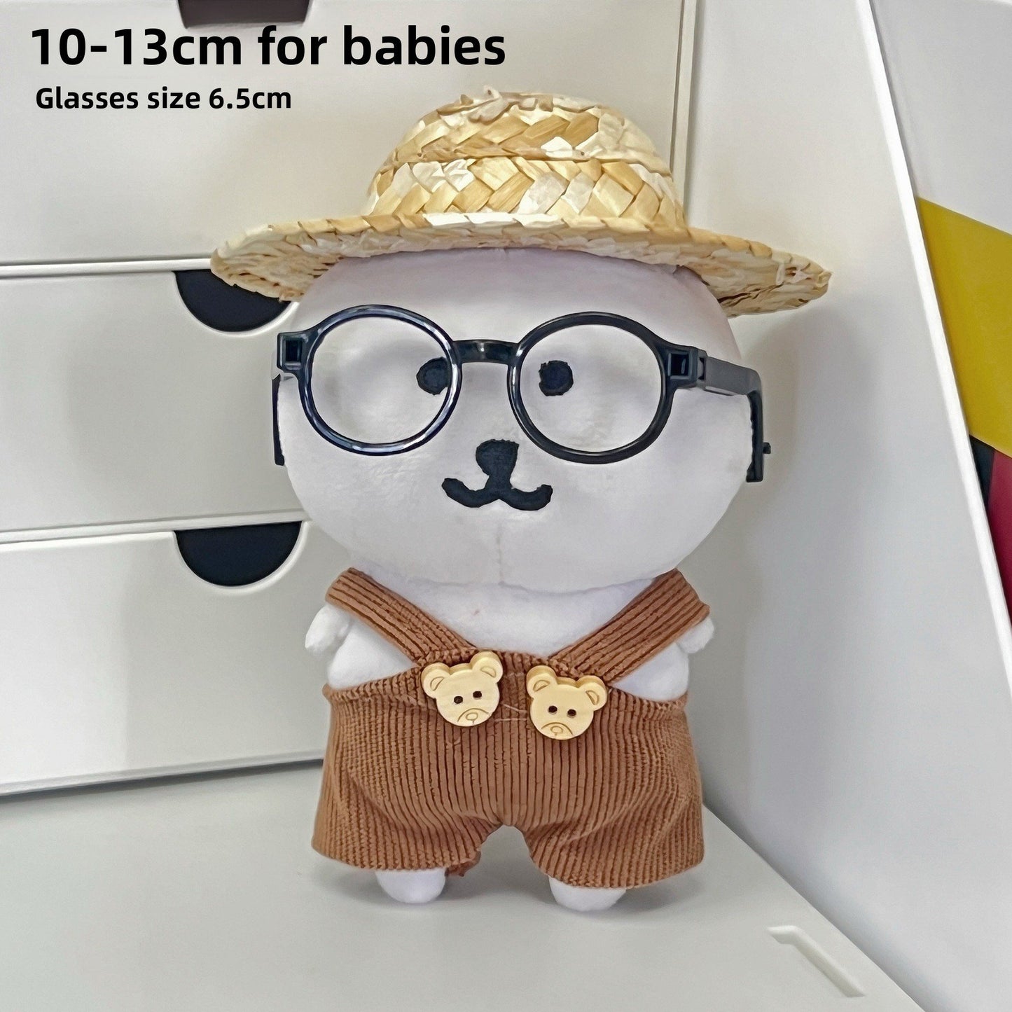 Cute Bear Doll Outfit Sets for 10-13cm Plush Toys