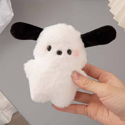 Cute Squeaky Pacha Dog Plush Doll Keychain Toy