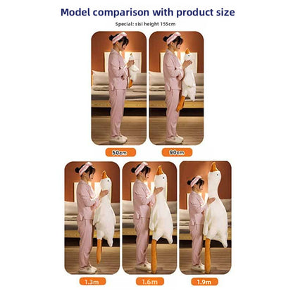 Big White Goose Pillow