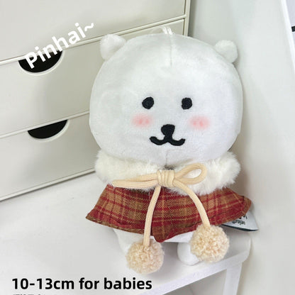 Cute Bear Doll Outfit Sets for 10-13cm Plush Toys