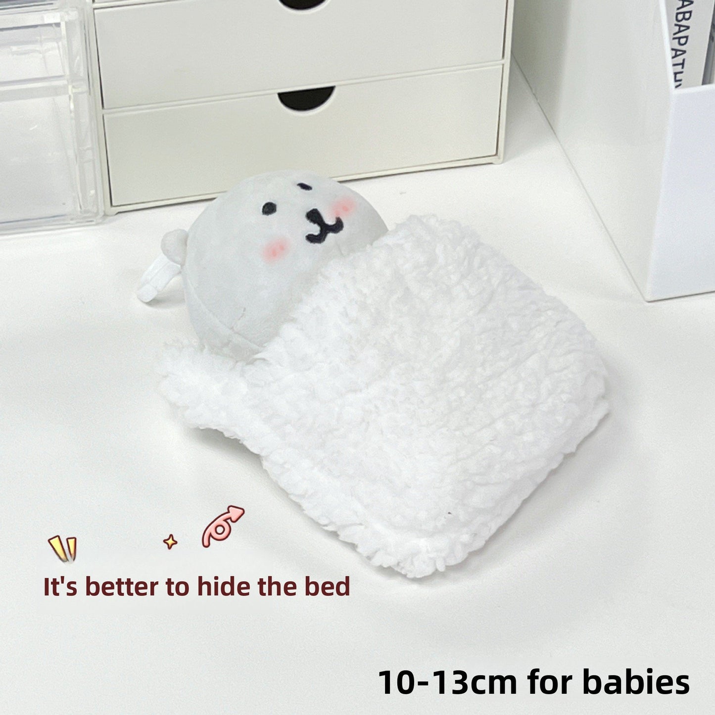 Cute Bear Doll Outfit Sets for 10-13cm Plush Toys