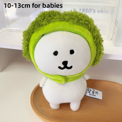 Cute Bear Doll Outfit Sets for 10-13cm Plush Toys