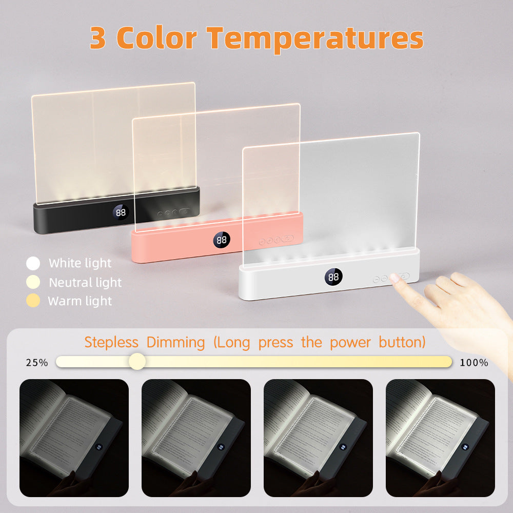 Adjustable Desk Nightlight with Timer and 3 Color Temperatures