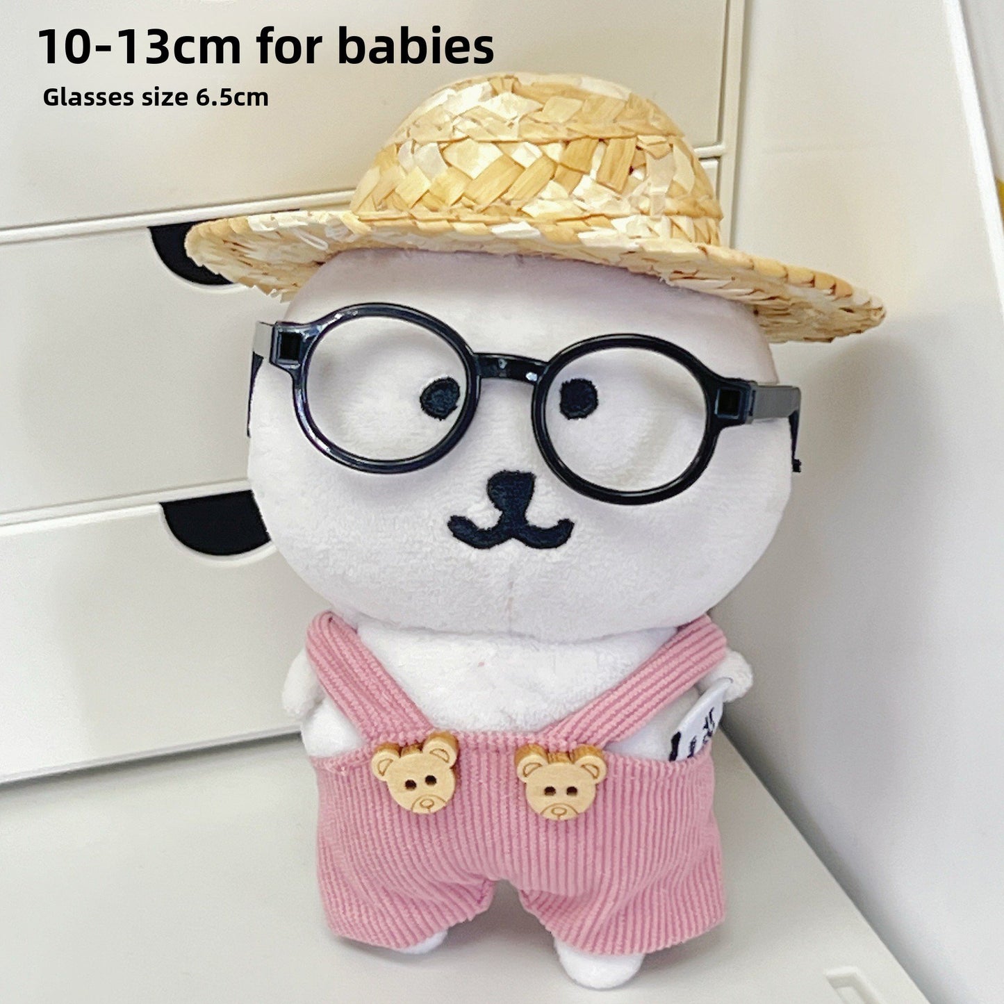 Cute Bear Doll Outfit Sets for 10-13cm Plush Toys
