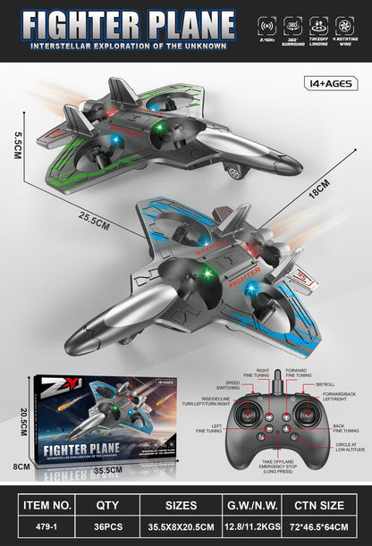 Foam Remote Control Drone with Stunt Flight