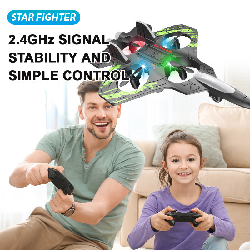 Foam Remote Control Drone with Stunt Flight