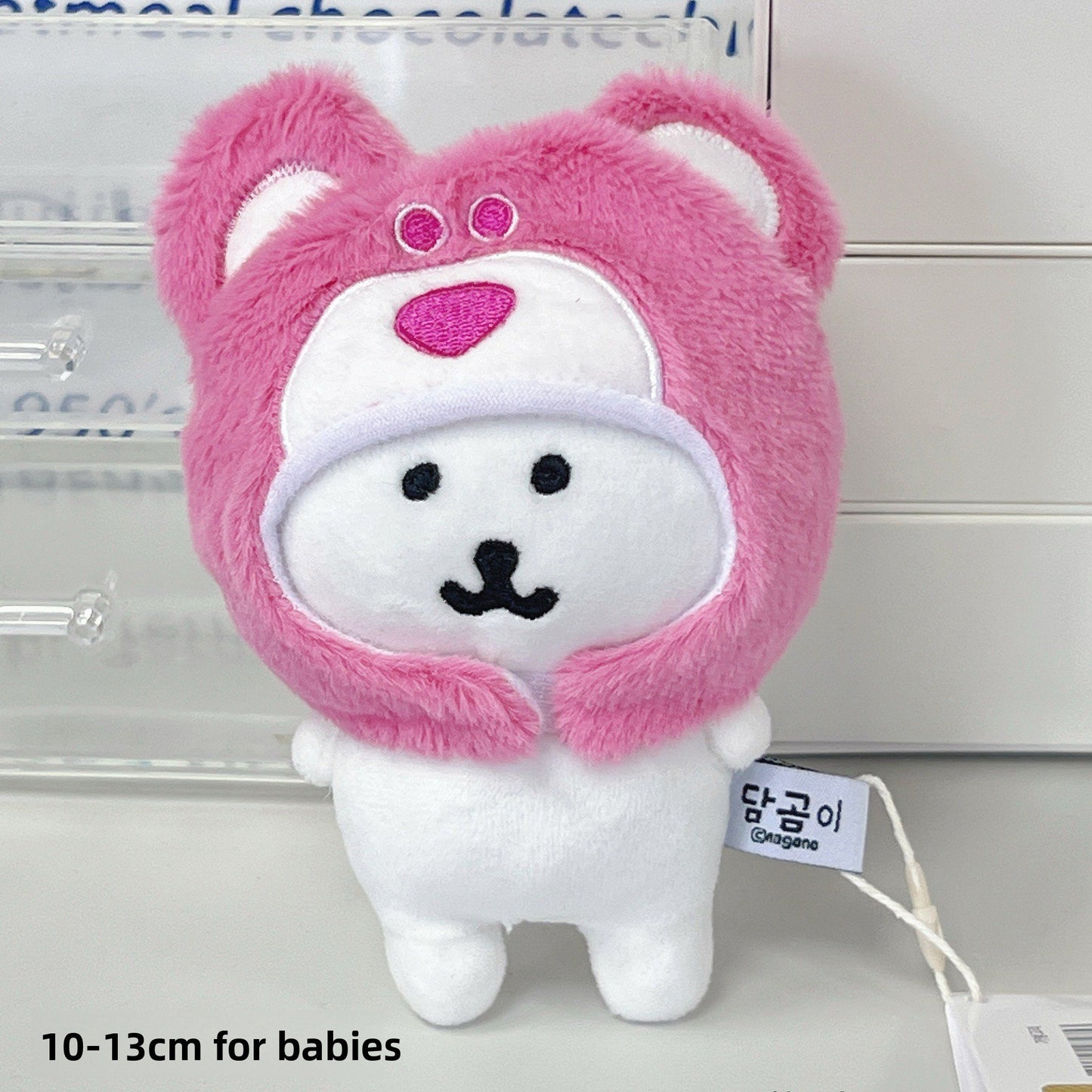 Cute Bear Doll Outfit Sets for 10-13cm Plush Toys