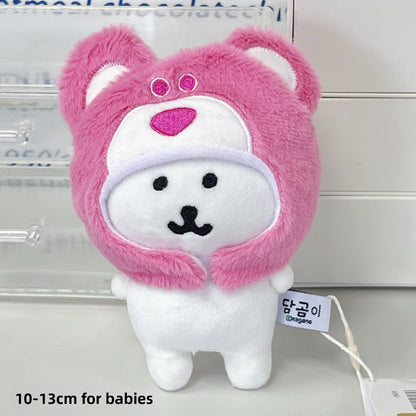 Cute Bear Doll Outfit Sets for 10-13cm Plush Toys