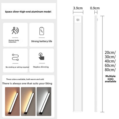 Ultra-Thin LED Motion Sensor Cabinet Light