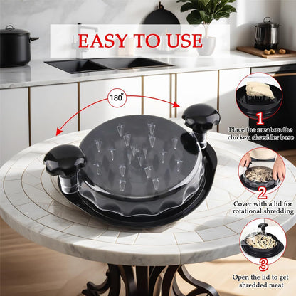 Chicken shred separator