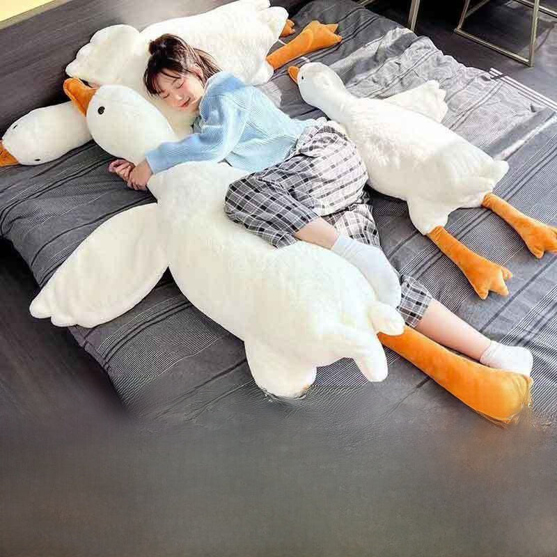 Big White Goose Pillow