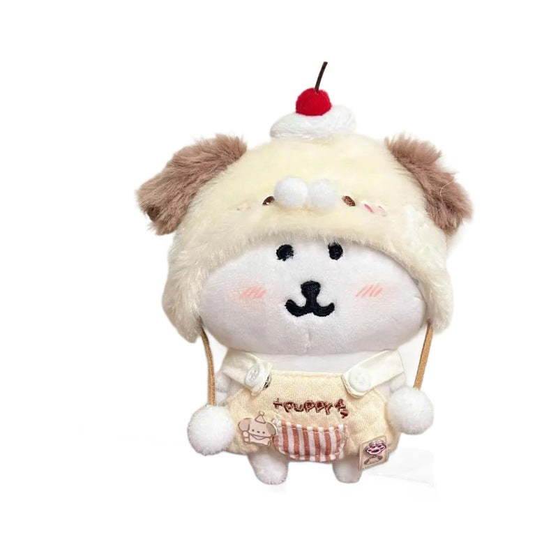 Cute Bear Doll Outfit Sets for 10-13cm Plush Toys