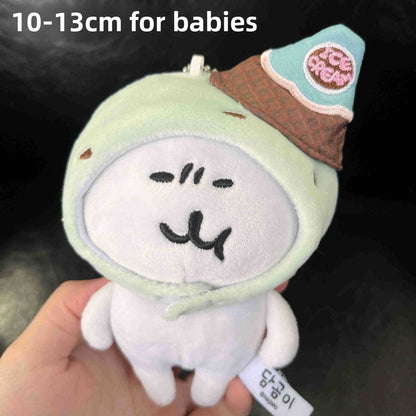 Cute Bear Doll Outfit Sets for 10-13cm Plush Toys
