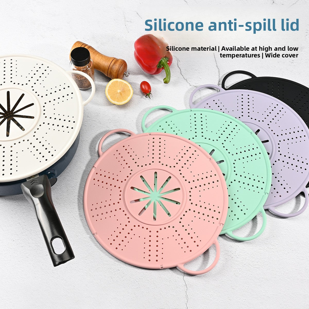 silicone pot lid