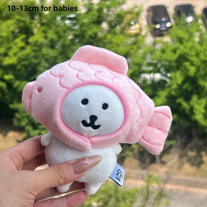 Cute Bear Doll Outfit Sets for 10-13cm Plush Toys