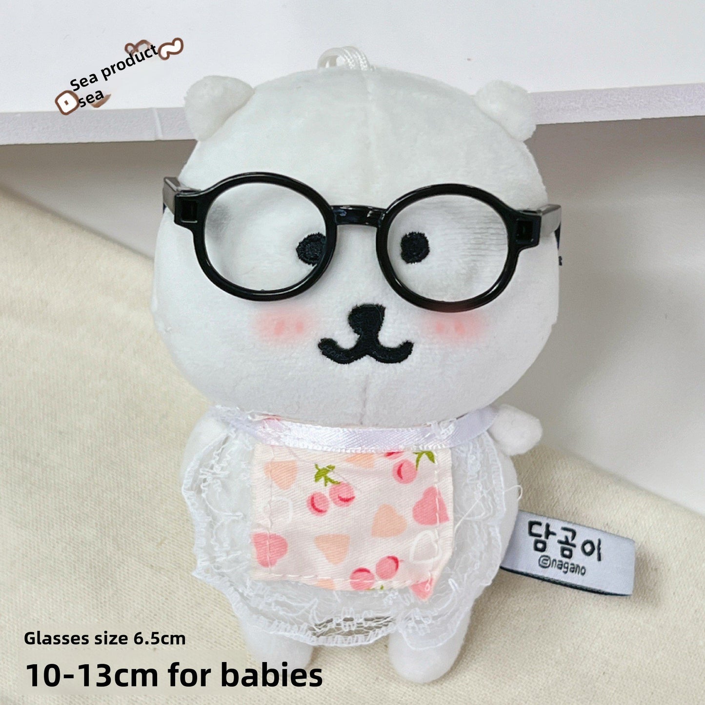 Cute Bear Doll Outfit Sets for 10-13cm Plush Toys