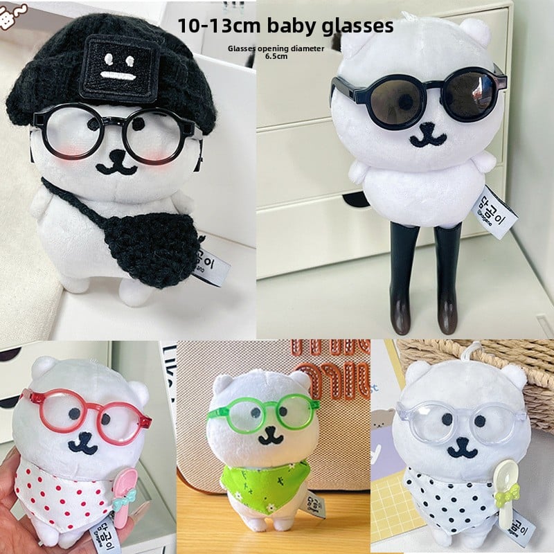 Cute Bear Doll Outfit Sets for 10-13cm Plush Toys