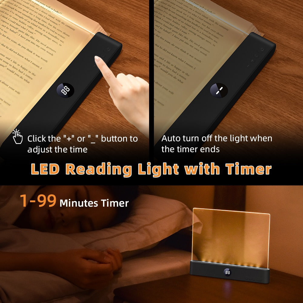 Adjustable Desk Nightlight with Timer and 3 Color Temperatures