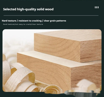 Beech Handle Resistance Band Portable Stretch Stick Yoga