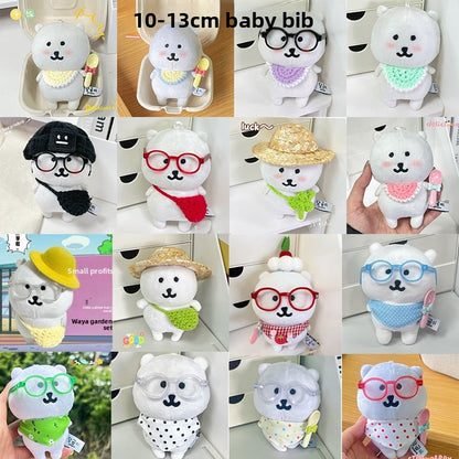 Cute Bear Doll Outfit Sets for 10-13cm Plush Toys